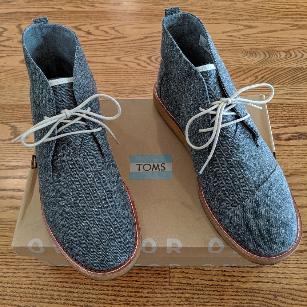 TOMS x The Hill Side Men's Chukka Boots - 12
